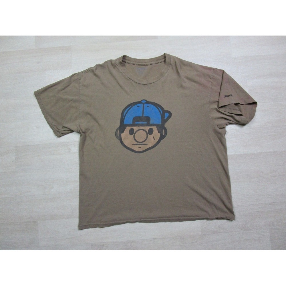 Vintage Trukfit 100% Cotton (XL) T-Shirt Y2K Skateboarder Lil Wayne Streetwear